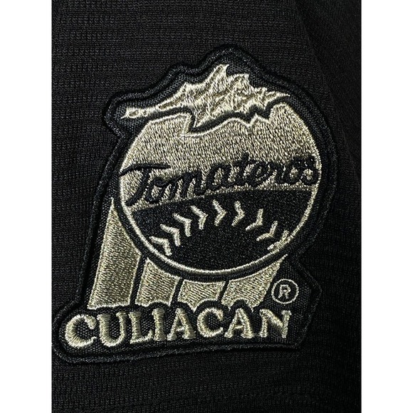 Tomateros de Culiacan Black Baseball Jersey Women's LARGE - Picture 8 of 12